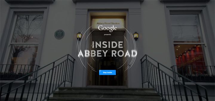 Studio Abbey Road visite virtuelle