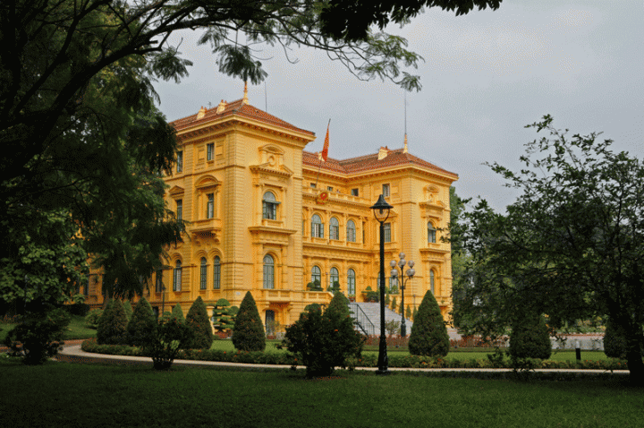 photo palais presidentiel hanoi
