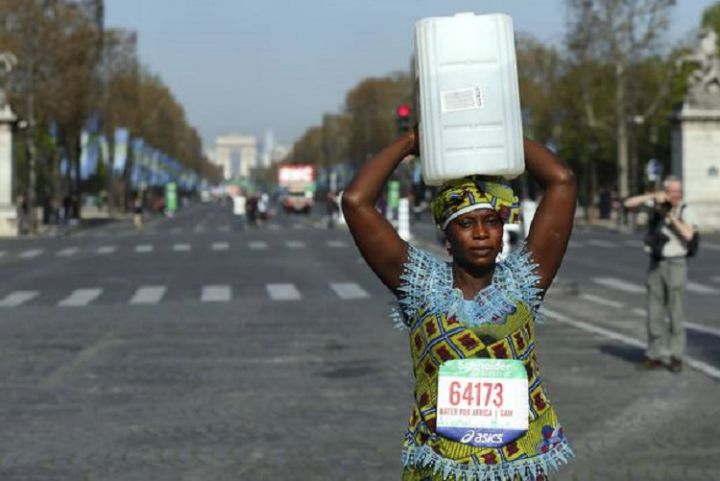 siabatou sanneh marathon paris 2015