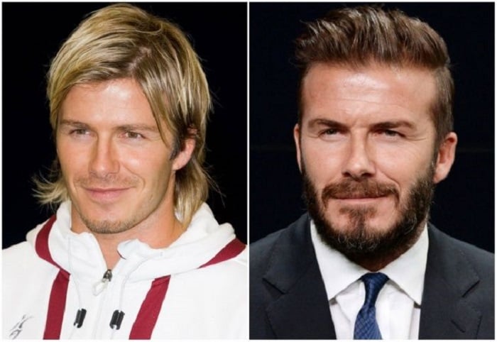 David Beckham photo barbe