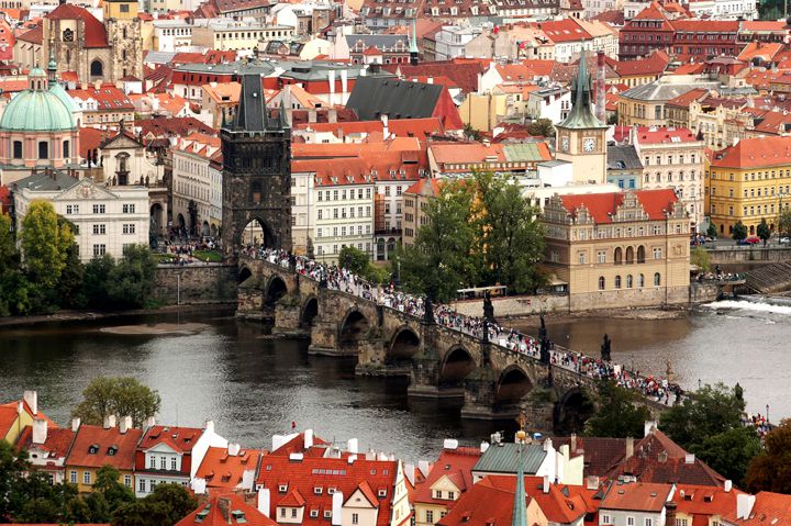 Region riche Europe Prague