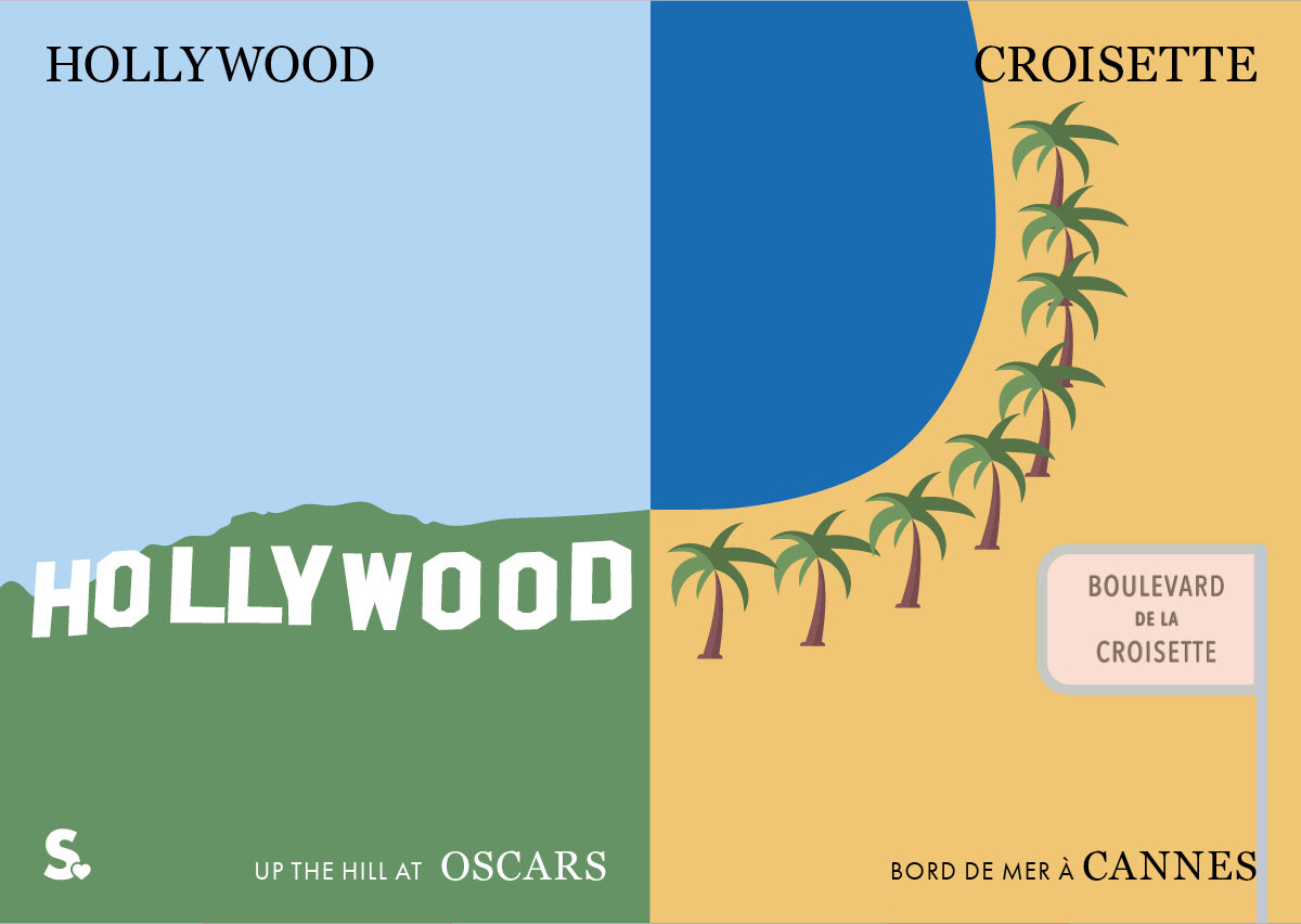hollywood vs croisette
