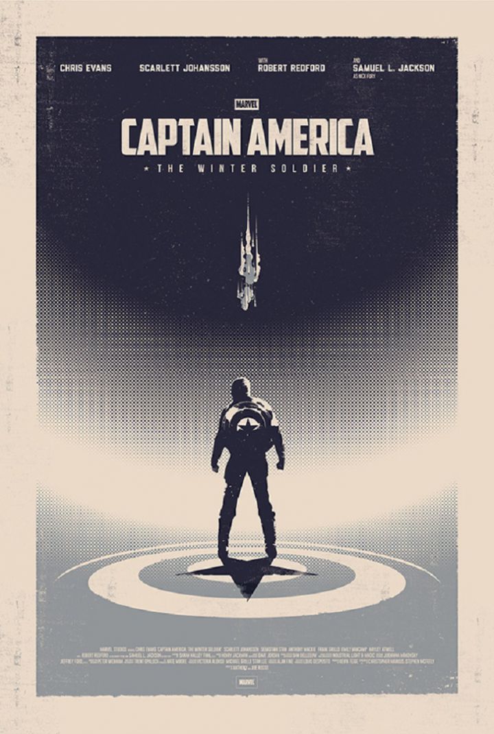 Inconnus affiche Captain America (2)