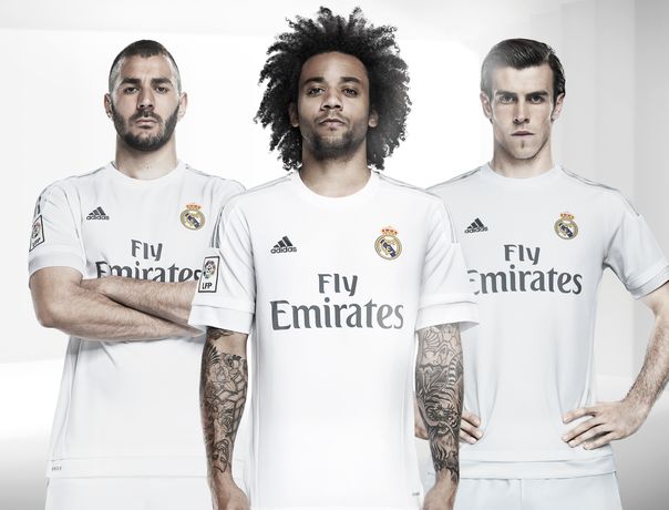 photo maillot domicile real madrid 2015 2016
