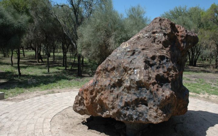 photo meteorite el chaco