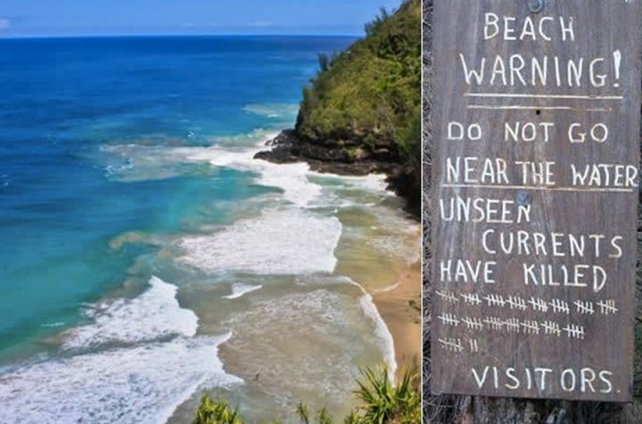 photo plages plus dangereuses du monde