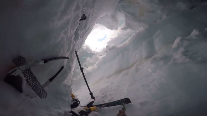 suisse strahlhorn secours en crevasse