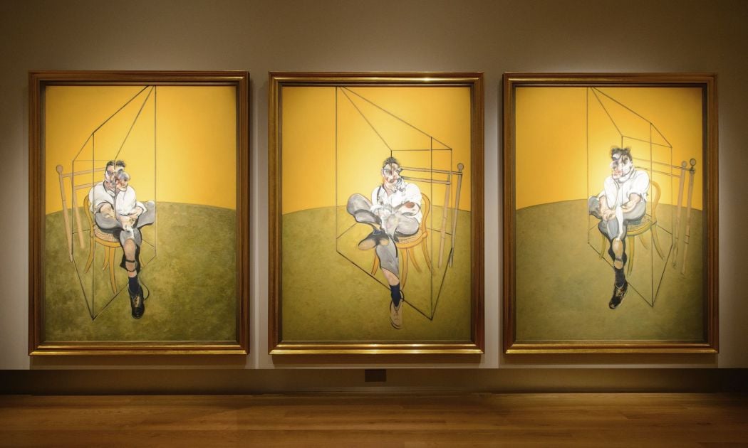 tableaux les plus chers Three Studies of Lucian Freud by Francis Bacon