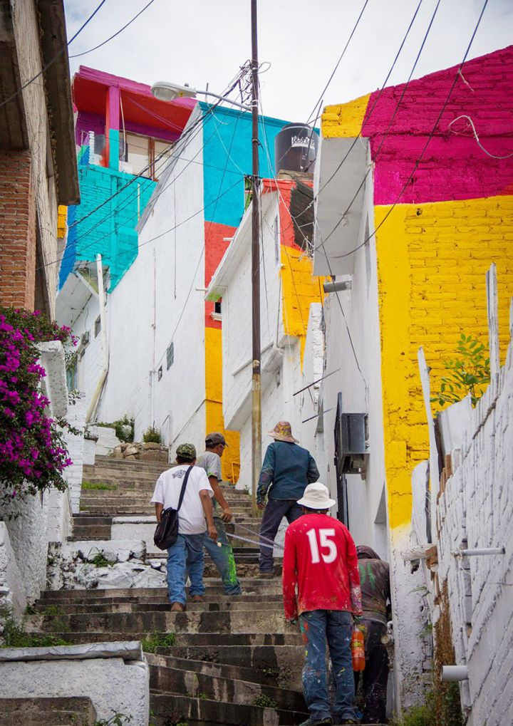 Graffiti geant maison Mexique (3)