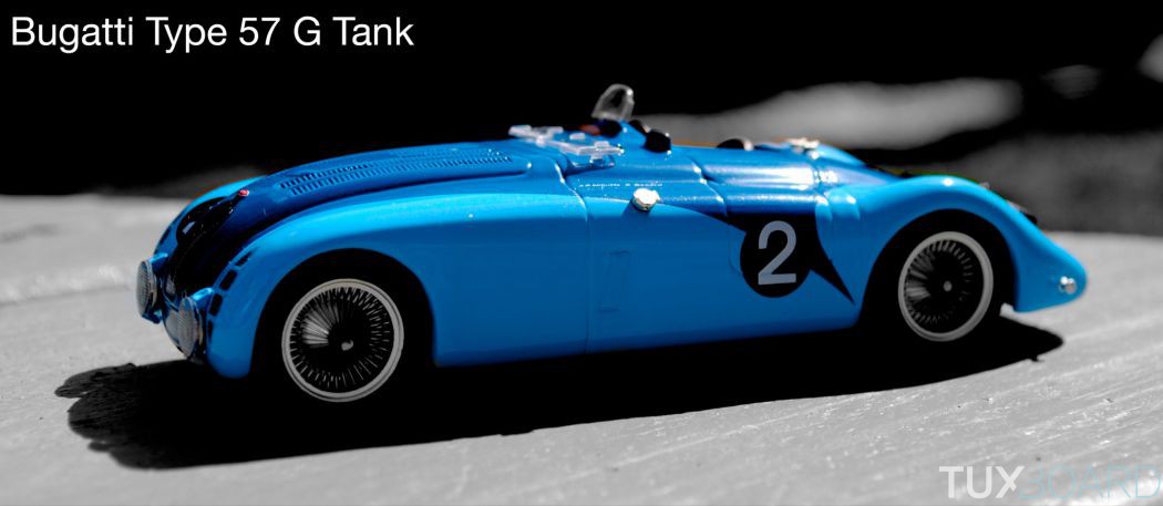 Bugatti Type 57 G Tank bleue