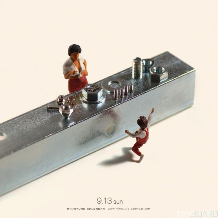 scenes miniatures cuisine Tatsuya Tanaka