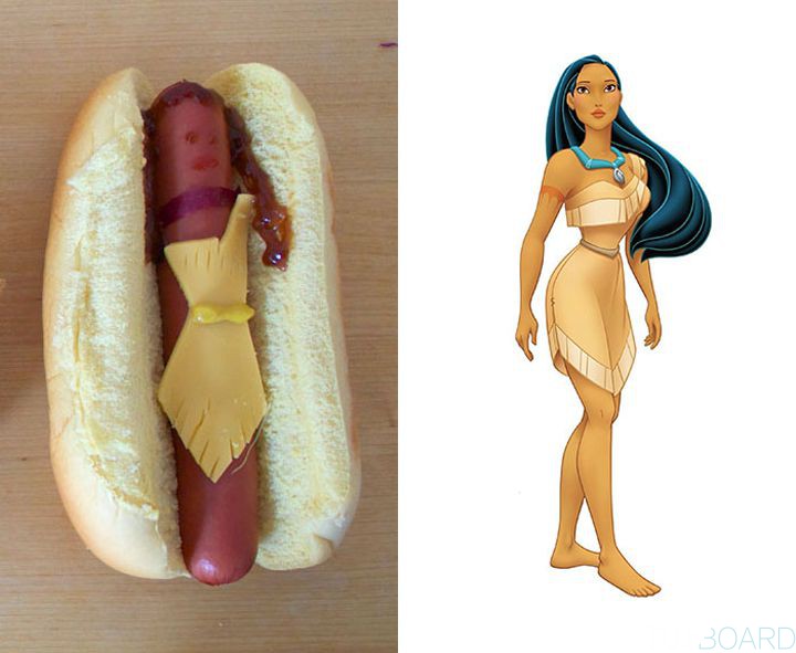 Pocahontas hot dog