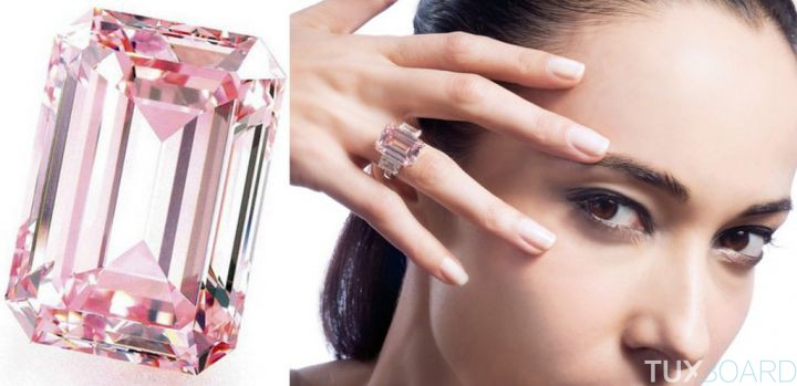 Record vente diamant Perfect Pink