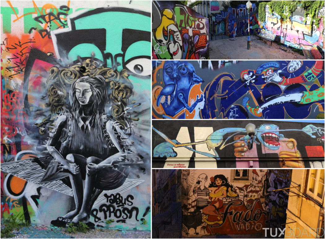 graffiti street art Lisbonne