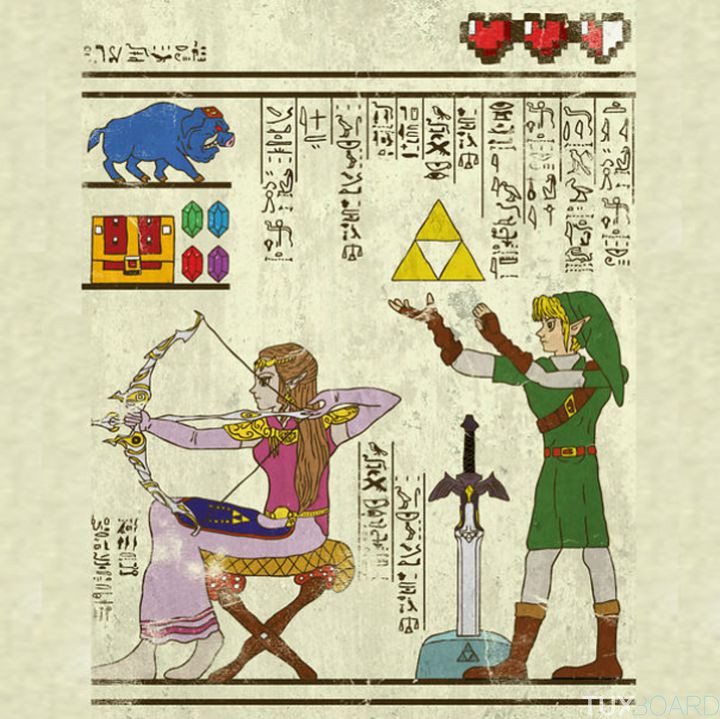 hieroglyphes Zelda