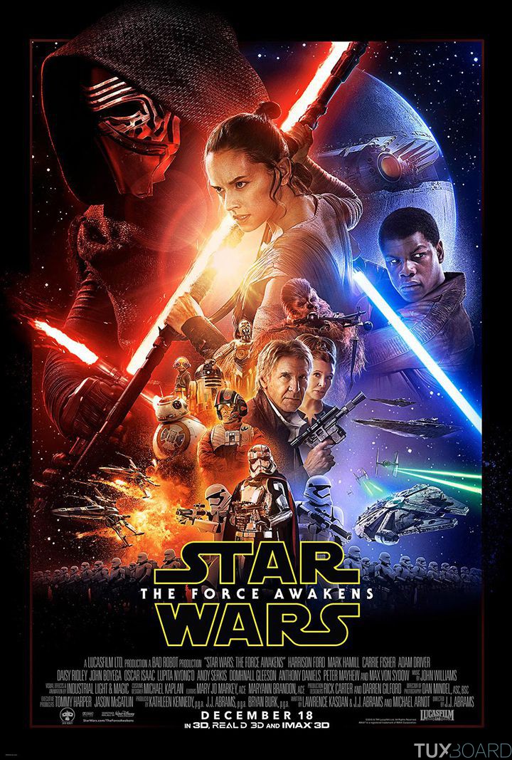 star wars VII affiche