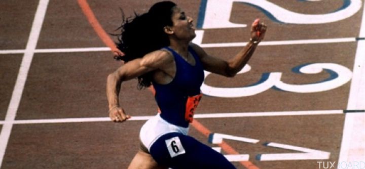 Florence Griffith Joyen record 100m