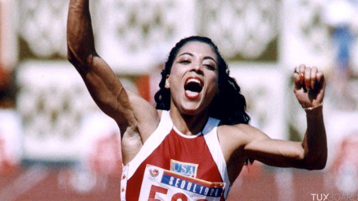 Florence Griffith Joyen record 200m