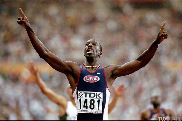 Michael Johnson record monde 400m
