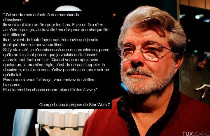 George Lucas avis Star Wars 7