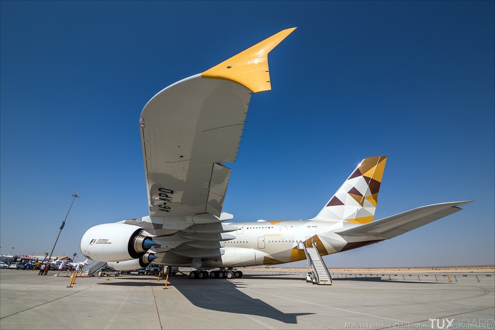 photo a380 etihad airlines