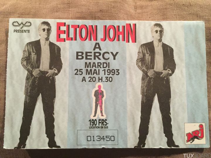 place concert Elton John 1993