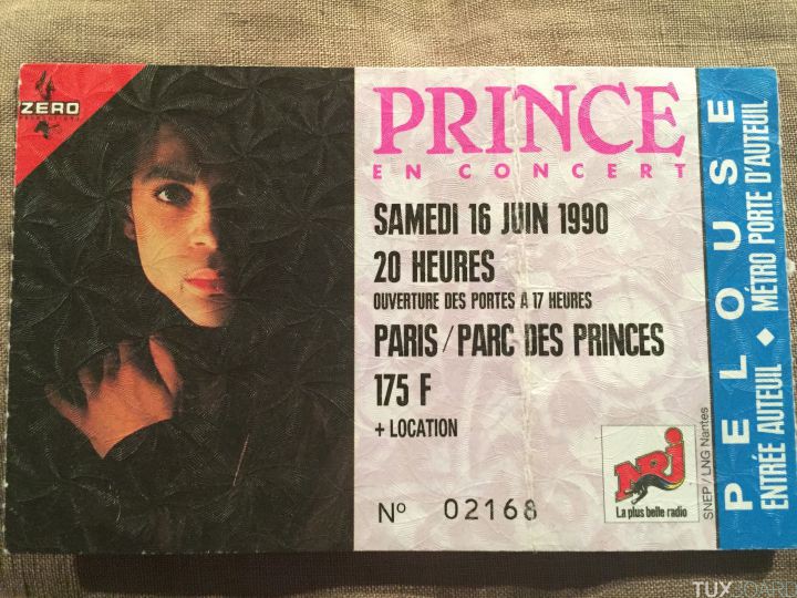 place concert Prince 1990