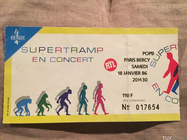 place concert Supertramp 1986