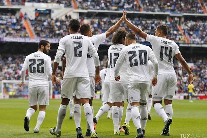 Clubs foot revenus 2015 Real Madrid