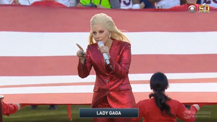 Lady Gaga Super Bowl 50 U S National Anthem