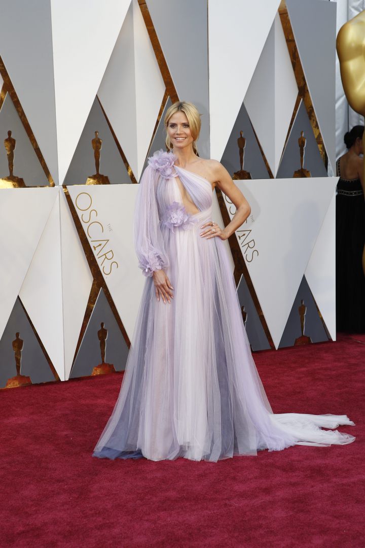 Tapis rouge Oscars Heidi Klum