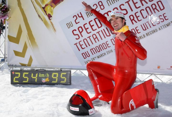 ivan origone record du monde ski vitesse