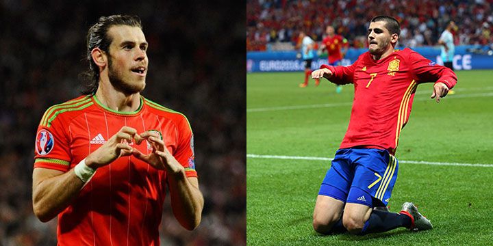 Bale - Morata meilleur buteur Euro 2016
