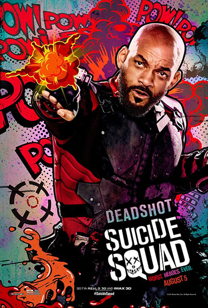 Deadshot suicide squad poster