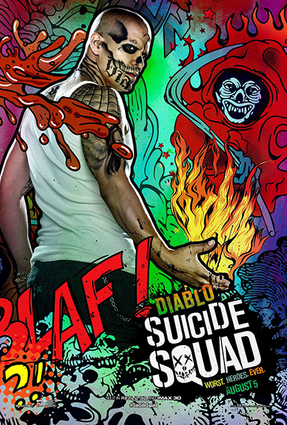 Diablo suicide squad poster