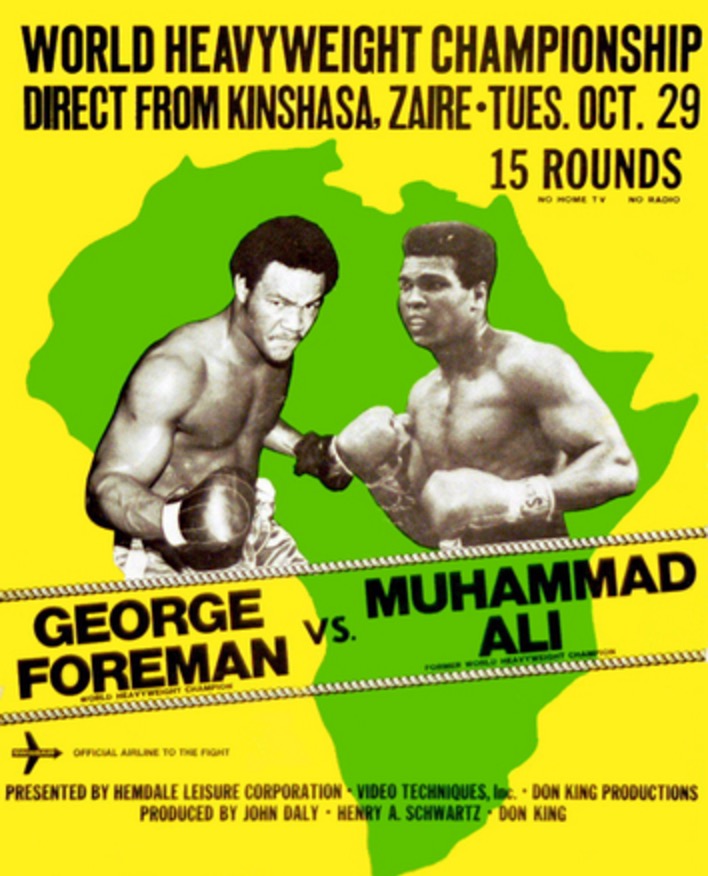 Rumble to the jungle George Foreman vs Mohamed Ali