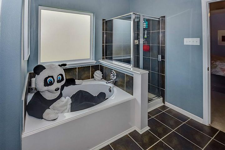 Salle de bain panda