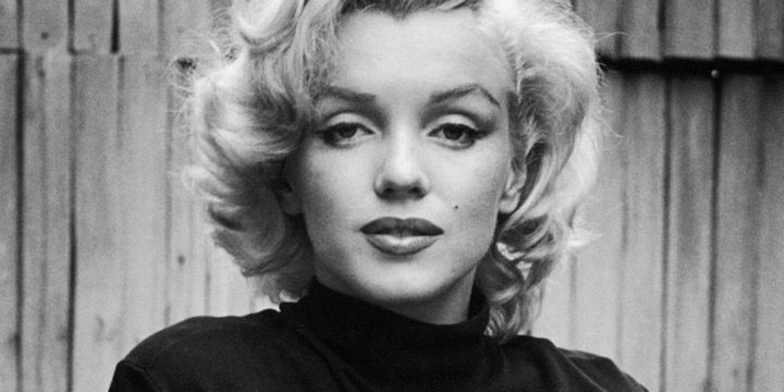 Marilyn Monroe 2e plus beau visage chez les femmes