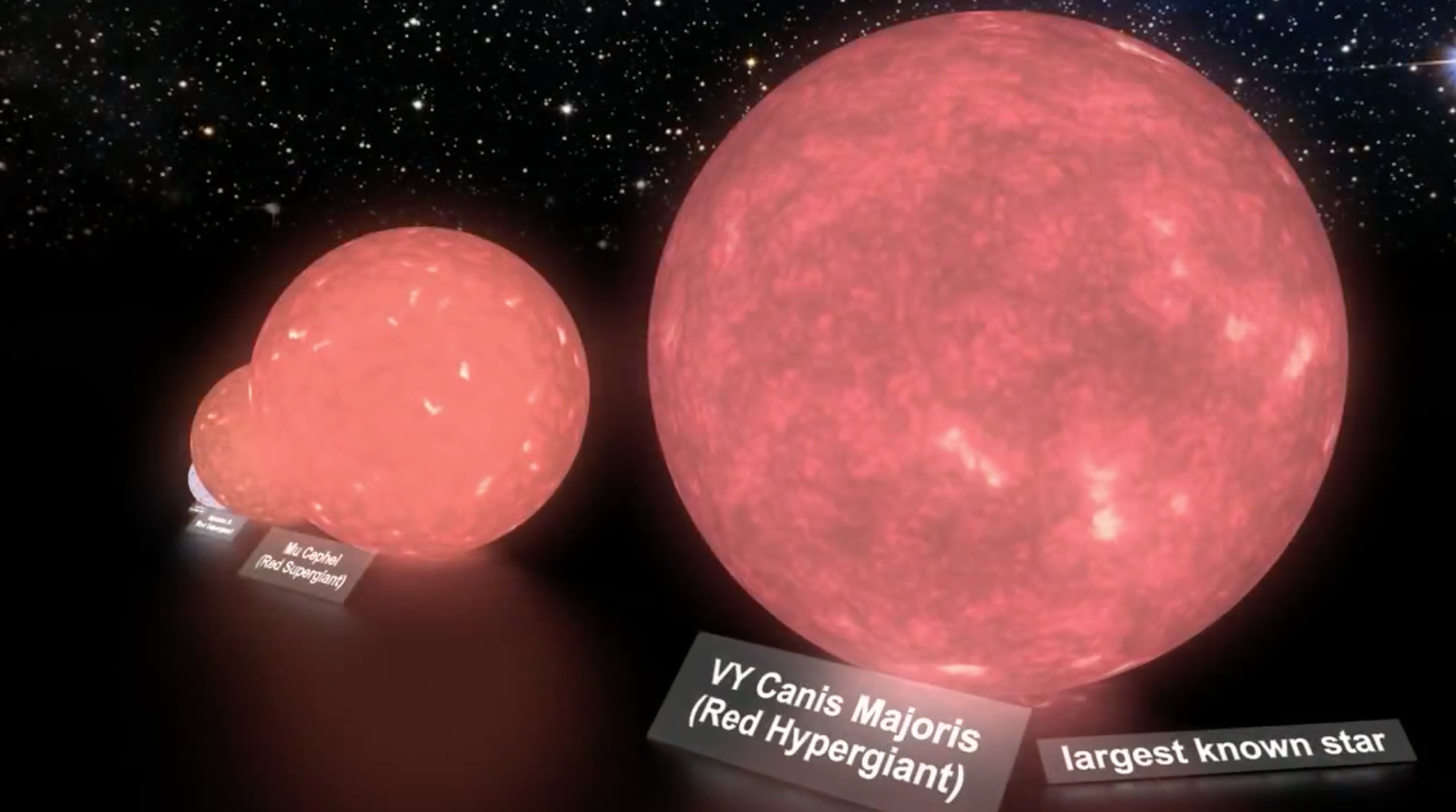 VY Canis Majoris plus grande etoile connue