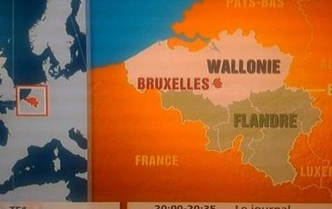 TF1 Wallonie a la place de Flandre