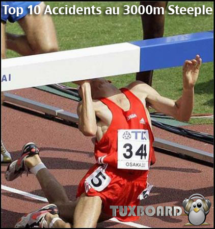 Accidents riviere 3000m steeple