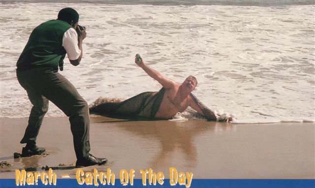Calendar march Catch of the day