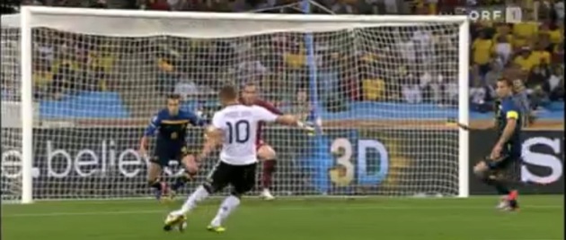 Vidéo Allemagne Autriche but Podolski