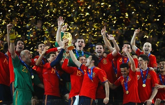 Espagne Champion du Monde 2010