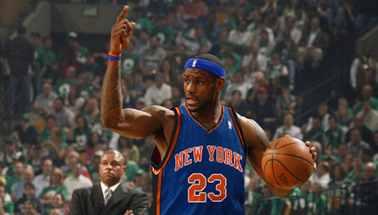 Lebron James Transfert New York Knicks