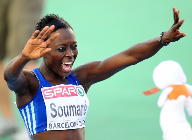 Myriam Soumare 200m Barcelone 2010