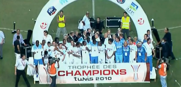 Remise du Trophée des Champions 2010