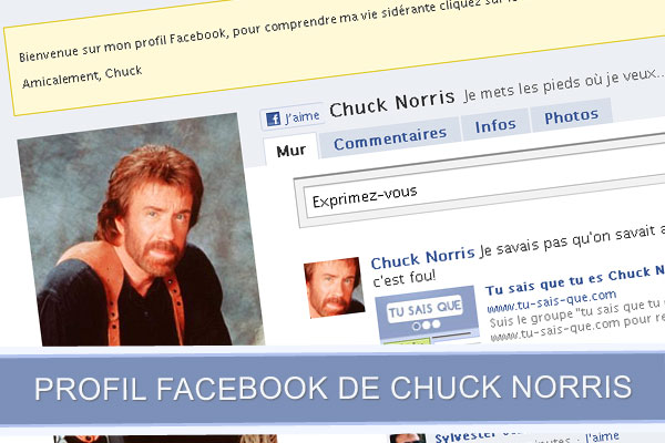 Page Facebook Chuck Norris