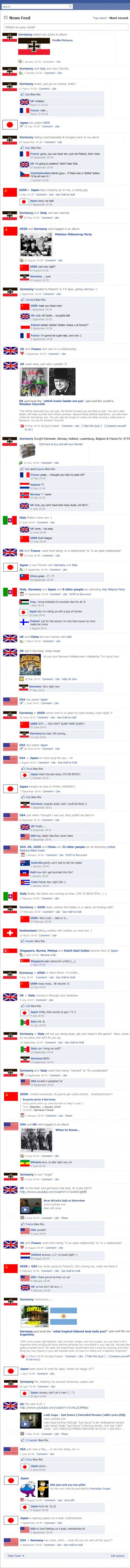 seconde guerre mondiale facebook