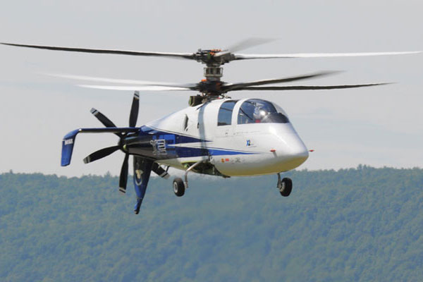 Sikorsky X2 3 rotors